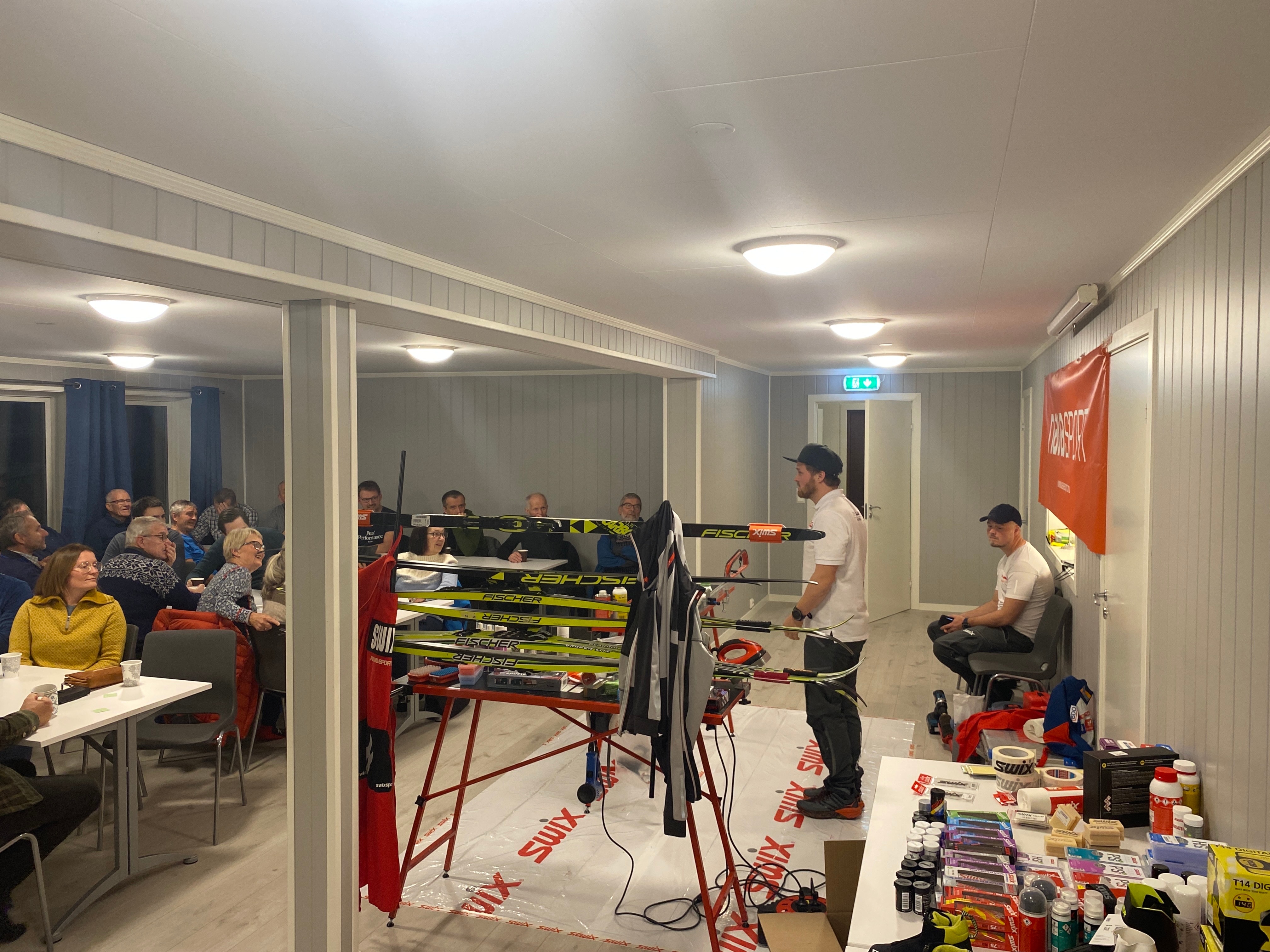 Smørekurs for full brakke- Med film!